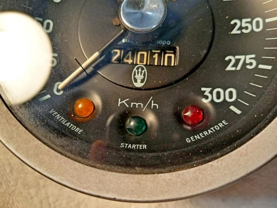SMITHS VELOCÍMETRO KM/H- MASERATI SEBRING MISTRAL pieza original Foto 4 de 4