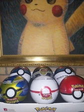 Pokemon TCG: CHOOSE YOUR POKE BALL TIN | FACTORY SEALED C-23 D-23