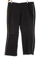 Simply Vera Vera Wang Black Trousers Pants Women XXL Comfortable Goth Stretch