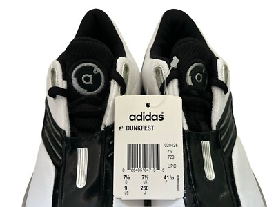 vintage adidas dunkfest basketball shoes sneakers womens size 9