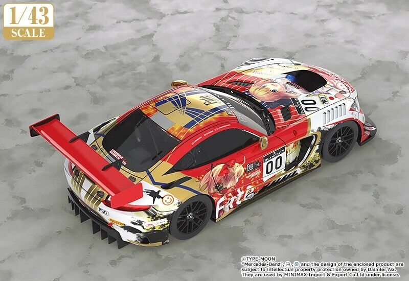 1/43 GOODSMILE RACING & TYPE-MOON RACING 2019 SPA24H Test 1/43 GOODSMILE RACING & TYPE-MOON RACING 2019 SPA24H Test
