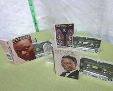 NAT KING COLE three cassette tape lot 3 Sweet Hour of Prayer Night Lights comp