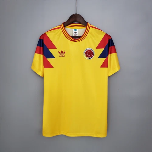 1990 Columbia World Cup Home Football Shirt Retro