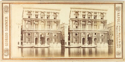 Photo Stéréo Vintage Albumine France Ca 1865 - Art Décor Intérieur, Tirage Original Ancien