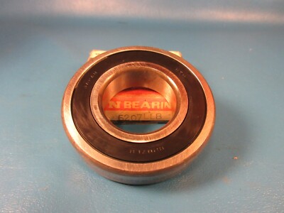 NTN 6207LLB, Single Row Radial Ball Bearing, Double Sealed (SKF, NSK,KOYO)