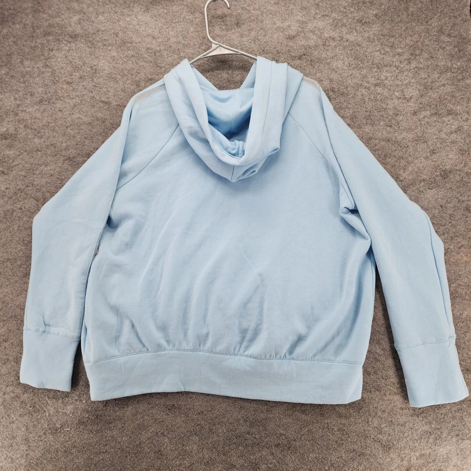 Sudadera con capucha Jockey para mujer 2XL manga larga azul claro Foto 2 de 4