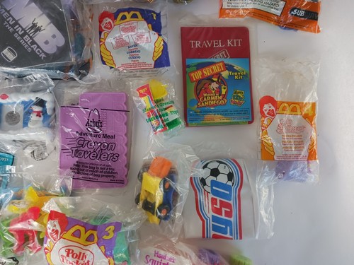 Lot Of 40 Vintage McDonald's, Burger King, Taco Bell, Arby's Etc. Kids Meal Toys - Picture 12 of 23