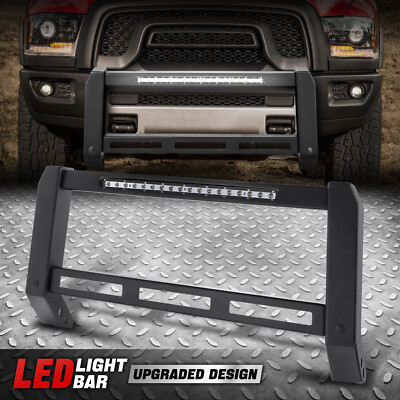 [LED Light] J2 For 09-24 Dodge Ram 1500/Classic Bull Bar Push Bumper Grille