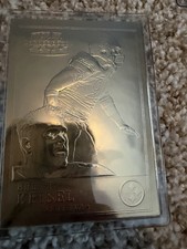 Brett keisel Danbury Mint 2006 Steelers Super Bowl XL 22kt Gold NFL Card