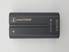 GENUINE SONY NP-F550 RECHARGIABLE BATTERY PACK 7.2V LI-ION 10.8WH MADE IN JAPAN
