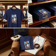 Polo Ralph Lauren Men s Polo Bear Jersey T-Shirt Blue