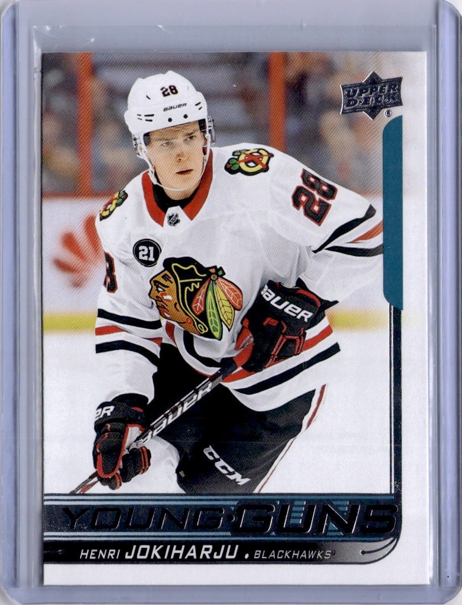 HENRI JOKIHARJU YOUNG GUNS #230 2018-19 UPPER DECK SERIES 1 [M027]