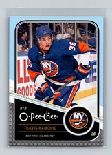 #153 Travis Hamonic, New York Islanders 2011-12 O-Pee-Chee (OPC) Base