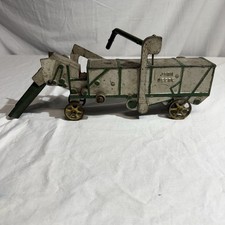 Rare Antique Vindex John Deere Cast Iron Threshing Machine Toy Belvidere IL