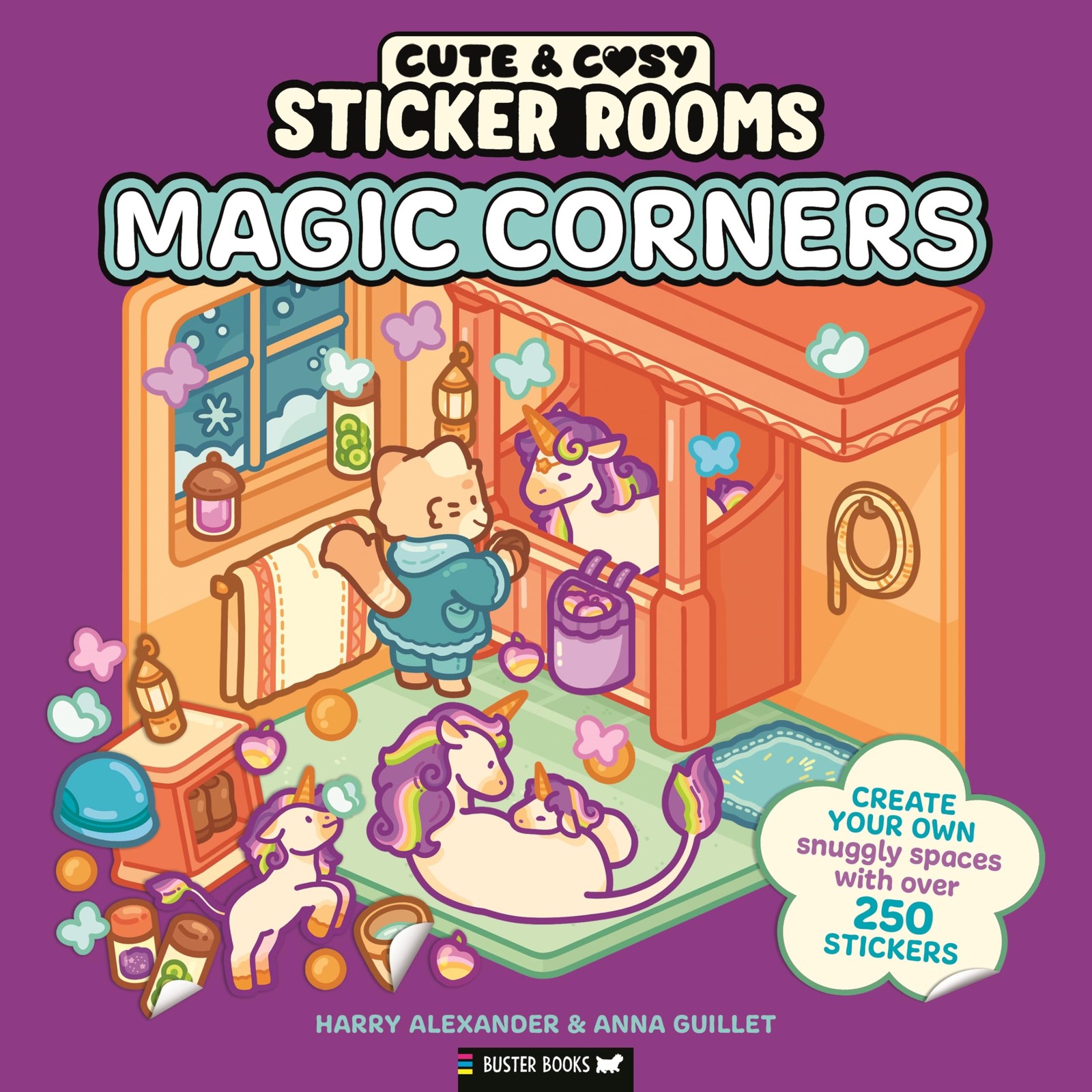Sticker Rooms: Magic Corners (Cute & Cosy) by Harry Alexander (PB 2026) - Image 7