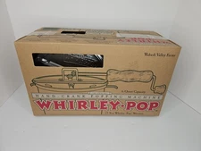 WHIRLEY POP HAND CRANK POPPING MACHINE, 6 QUART, 