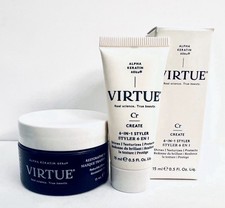 Virtue Labs Restorative Treatment Mask Mini  Create 6-In-1 Styler Cream Set x2