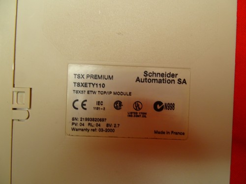 TSX ETY110, SCHNEIDER - TSXETY110 IP module - Picture 3 of 3