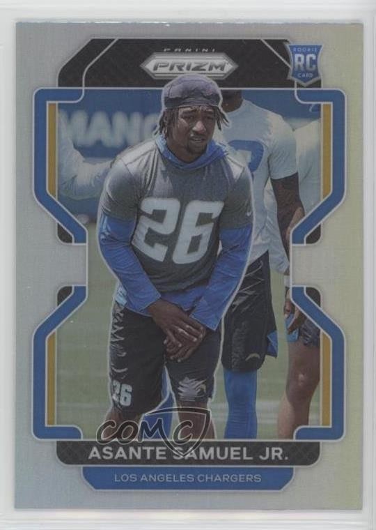 2021 Panini Prizm Rookie Silver Prizm Asante Samuel Jr #435 4b1