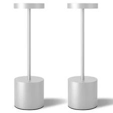 Cordless Table Lamps Set of 2, 5000mAh Rechargeable Battery Powered Lamp, 3 C...