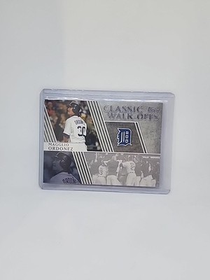 2012 Topps Classic Walk-Offs Magglio Ordonez Detroit Tigers card #CW-11