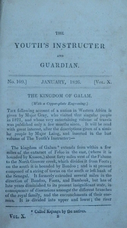 1826 YOUTH INSTRUCTER: Nautical Sermons, Burma Royalty, early orangutan captive - Image 3 of 4