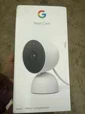 Google Nest GJQ9T Indoor Wired Cam Generation 2 Security Camera Used