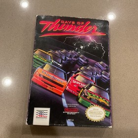 Days of Thunder Nintendo NES Completo CIB Caja Manual Aut&eacute;ntico
