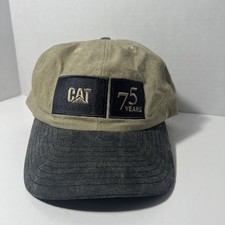 CAT Caterpillar 75th Anniversary Hat Snapback  CYRK USA Vintage
