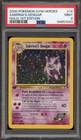 Pokemon Sabrina's Gengar Gym Heroes 1st Edition Holo Rare #14 PSA 9 Mint
