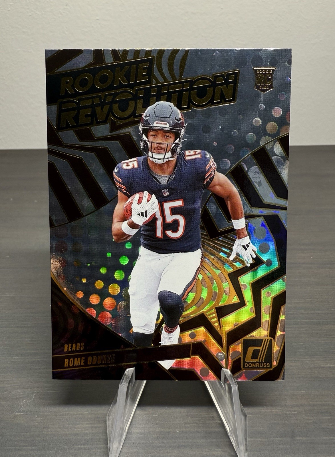 2024 Panini Donruss #5 Rome Odunze Rookie Revolution Chicago Bears (RC)