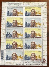 Timbre Bloc N°F4698, Henri IV, émission commune France/Andorre 2012, neuf , TB.