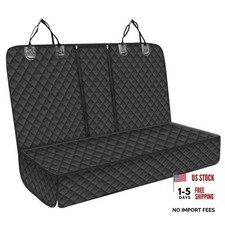 Car Back Seat Cover for Dog, Waterproof Nonslip Car Seat Protector for Black