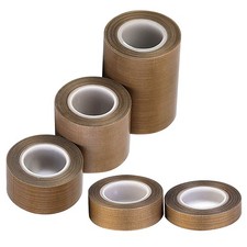 PTFE Tape High Temperature Resistant Self Adhesive Brown Tape Vacuum Sealer 10M