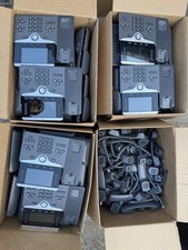 Lot of 20 Cisco CP-8841 CP-8861 VoIP IP Office Phones w/ Stands Handsets