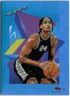 2024 Topps Finest Basketball Blue Refractor Devin Vassell #187