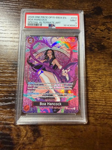 Boa Hancock (SP Card) graded PSA 9 for sale on eBay