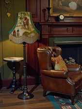 Fox hunting scene floor