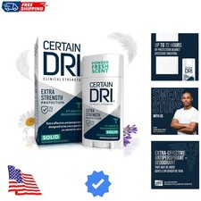 Extra Strength Clinical Solid Antiperspirant, 72-Hour Sweat  Odor Protection...