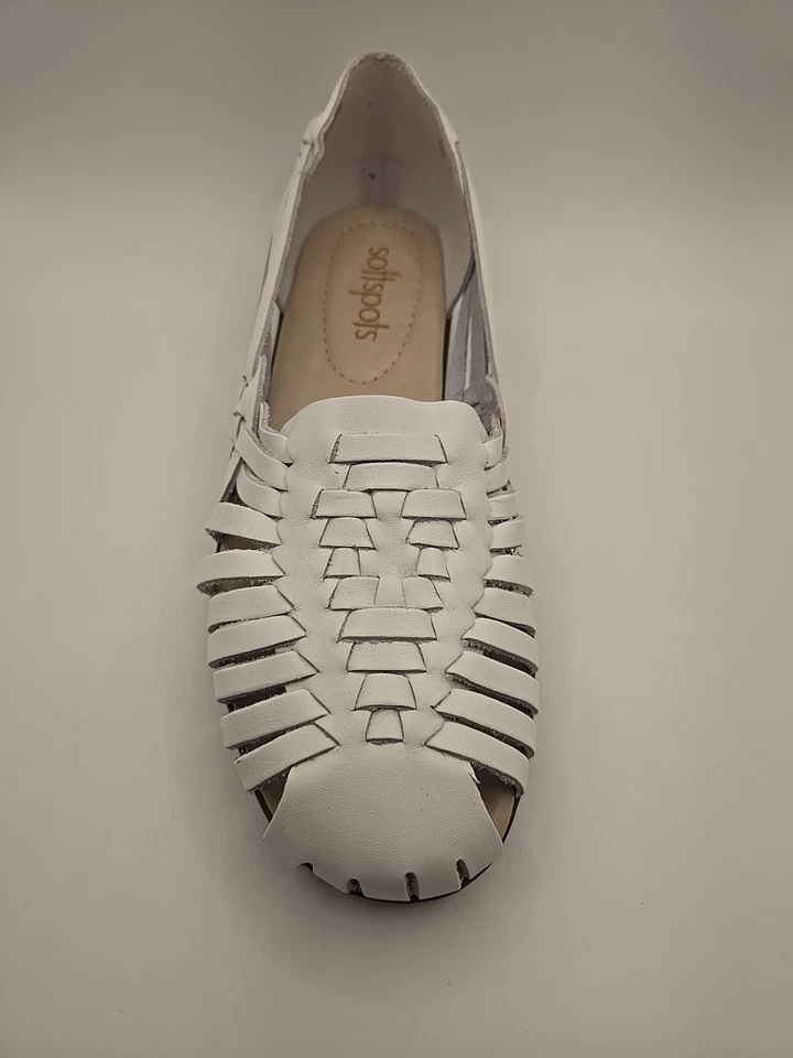 Softspots Mujer Trinidad Plano Blanco Talla 10W Foto 3 de 4