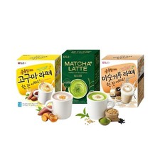 Damtuh Latte Powder Mix - Matcha, Sweet Potato, Misugaru (Multi grain)