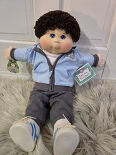 20" Babyland Exclusive Cabbage Patch Kids Boy Blue Eyes Birth Certificate