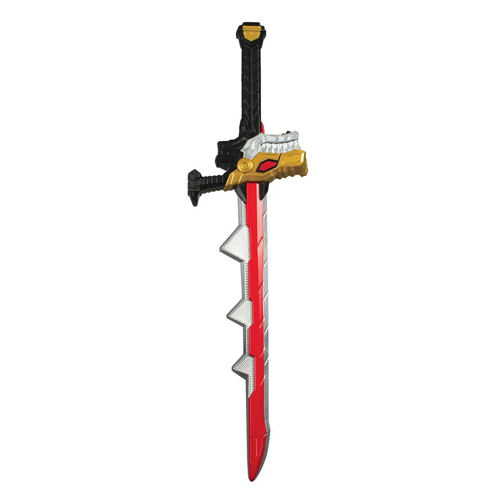 Power Rangers Dino Fury Ranger Rosso 30 Cm | Action Figure Elettronica Con Attacco Turnante E Luci | Spada E Morpher Inclusi