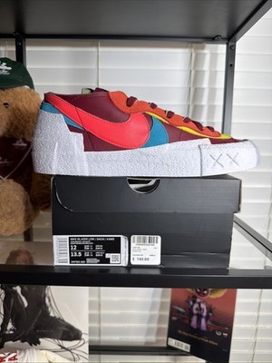 Size 12 - KAWS x sacai x Nike Blazer Low Team Red