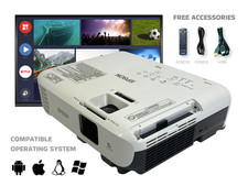 Epson VS250 3LCD Projector for Events, Parties  Gatherings 3200 Lumens 4K 2160p