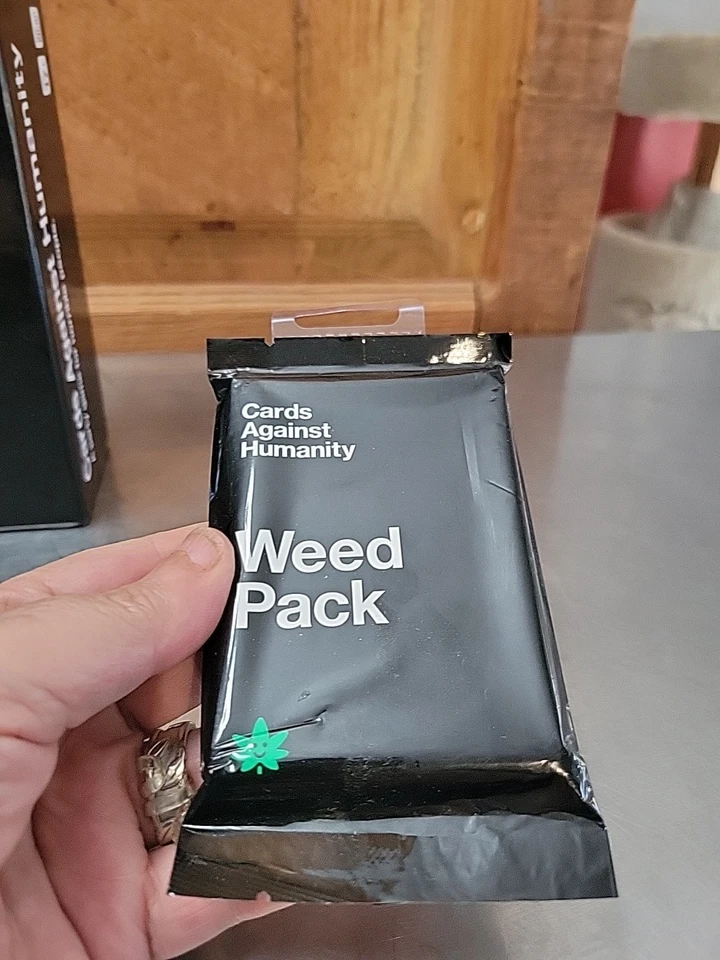 Cards Against Humanity Playing Cards Game For Horrible People W/ Bonus Weed Pack - Image 2 of 4