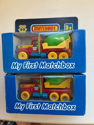 Matchbox My First Matchbox Peterbilt Mixer Variationen - SEALED IN BOXEN