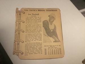 Joe Nuxhall, 1958 Lou Smith’s Redleg Scrapbook