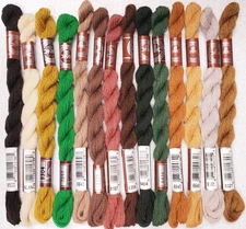 Lot of 14 DMC MEDICIS Tapestry Wool 14 Different Colors  A