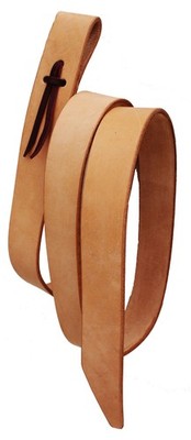 Horse Horse 5'7'' Challenger USA Western Heavy Duty Natural Leather Saddle Tie